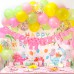 Sharlity Girl Dinosaur Birthday Party Supplies Serves 16, 140 Pcs Pink Dinosaur Party Decorations - Dinosaur Party Plates, Cups, Napkins and Hanging Swirls