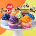 42 Pcs Construction Cupcake Toppers with Dump Truck Excavator Tractor Cars Construction Sign for Boys Birthday Party Supplies and Cake Decorations
