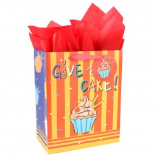Sharlity Birthday Gift Bag 1pack cupcake