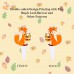 Fall Cupcake Toppers 48pcs Double Sides Maple Leaf and Fox Cupcake Toppers for Harvest Autumn Party, Fall Themed Party